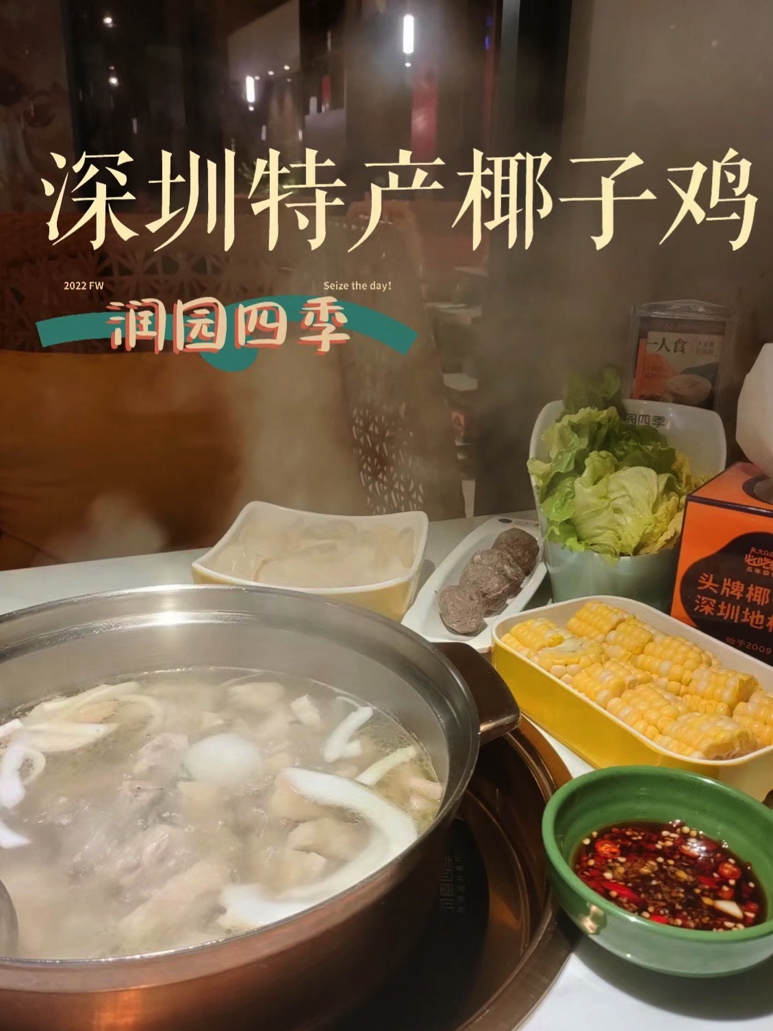 潤園四季椰子雞火鍋(卓越世紀中心店)